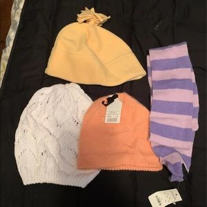 Beanies and Scarf
